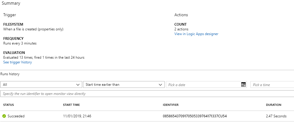 Logic App Monitoring