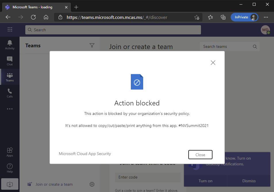 mCAS Session Policy and the Block Download Control Type - Microsoft  Community Hub